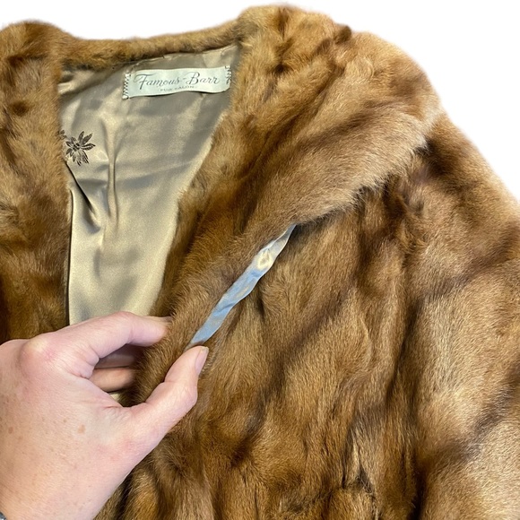 Vintage Mink Shawl Famous-Barr Fur Salon - Picture 3 of 11